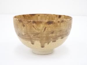 京焼　白水造　灰釉茶碗